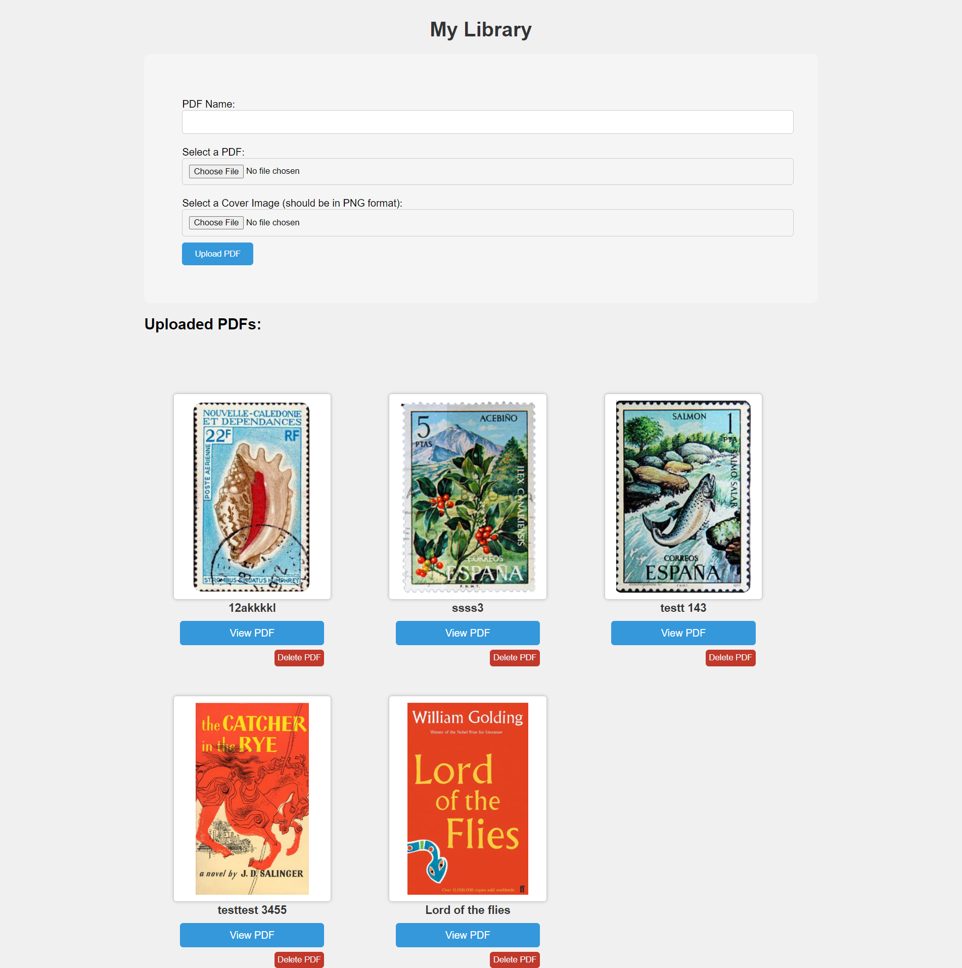 online bieb boeken pdf verzameling Voorbeeld website ontwerp door VlotCode